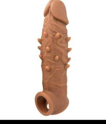 Dotted Silicon condom 8 inch Reusable Fine Quality